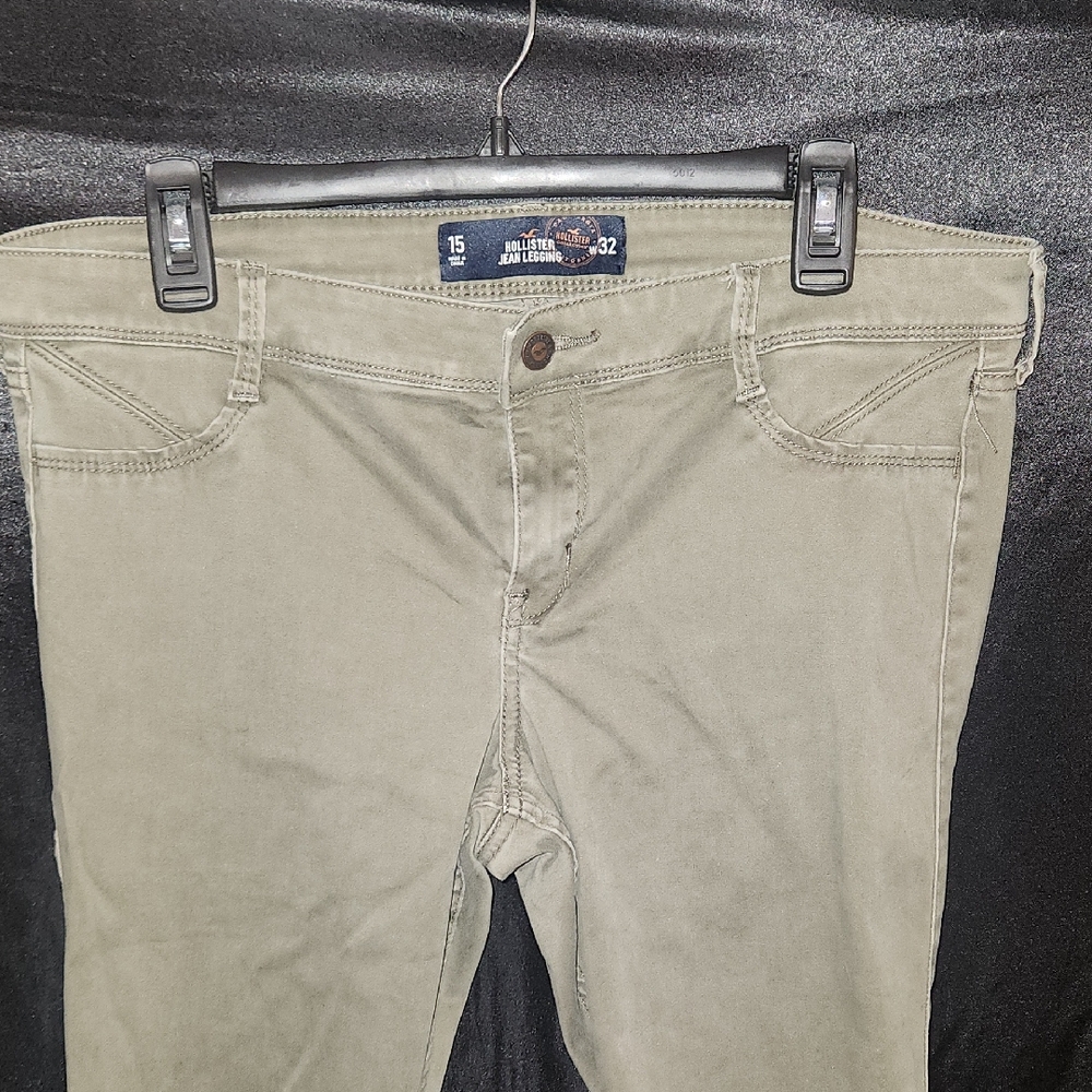 Hollister Olive-Toned Jean Leggings